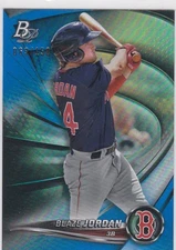 2022 Bowman Platinum #TOP-52 Blaze Jordan Top Prospects Blue #/150