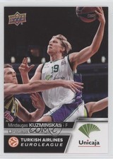 2015-16 Upper Deck Euroleague Mindaugas Kuzminskas #E-36 6nz