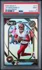 2024 Panini Select Football Jayden Daniels #217 RC Rookie Club Silver PSA 9