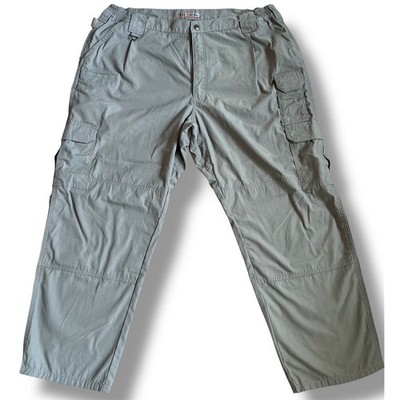 5.11 Tactical Mens Cargo Pants 44x30 Gray Ripstop Work Hiking Trousers