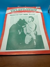 1967 United States Wrestling Championship Official Program - Vintage NWA IWA WWF