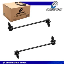 PartsW 2Pc Front Sway Bar Link Kit for Sebring, Caliber, Lancer, Outlander