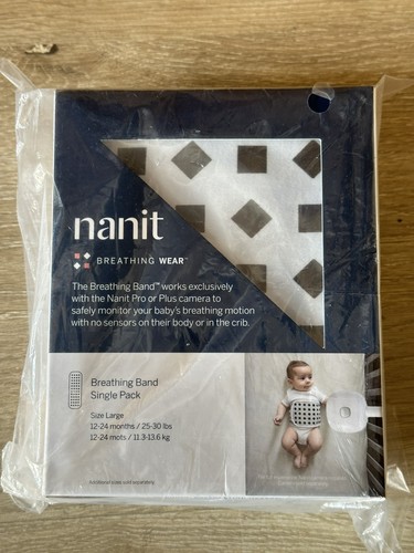 Nanit SET : Swaddle, 2 Breathing Bands AND Travel Case - Brand New!! Sealed!! - Picture 9 of 10