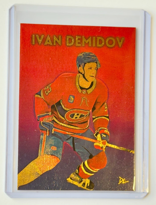 Ivan Demidov Gold Plated Artist Signed 