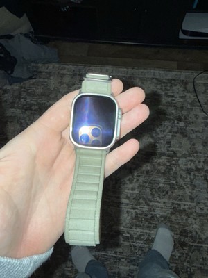 Apple Watch Ultra 2 49mm Titanium Case w/ Alpine Loop - Olive  (GPS + Cellular) 