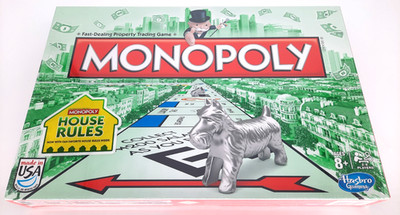 Monopoly with the Cat-House Rules Board Game [Sealed}