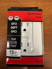 Pass & Seymour LeGrand Part # 1595- TRWRWCC4 white reciprocal 15amp 125VAC 60Hz