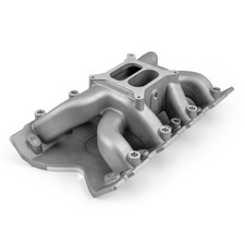 Ford 351c Cleveland 3v 4v Wtongues Mid-air Midrise Intake Manifold Satin