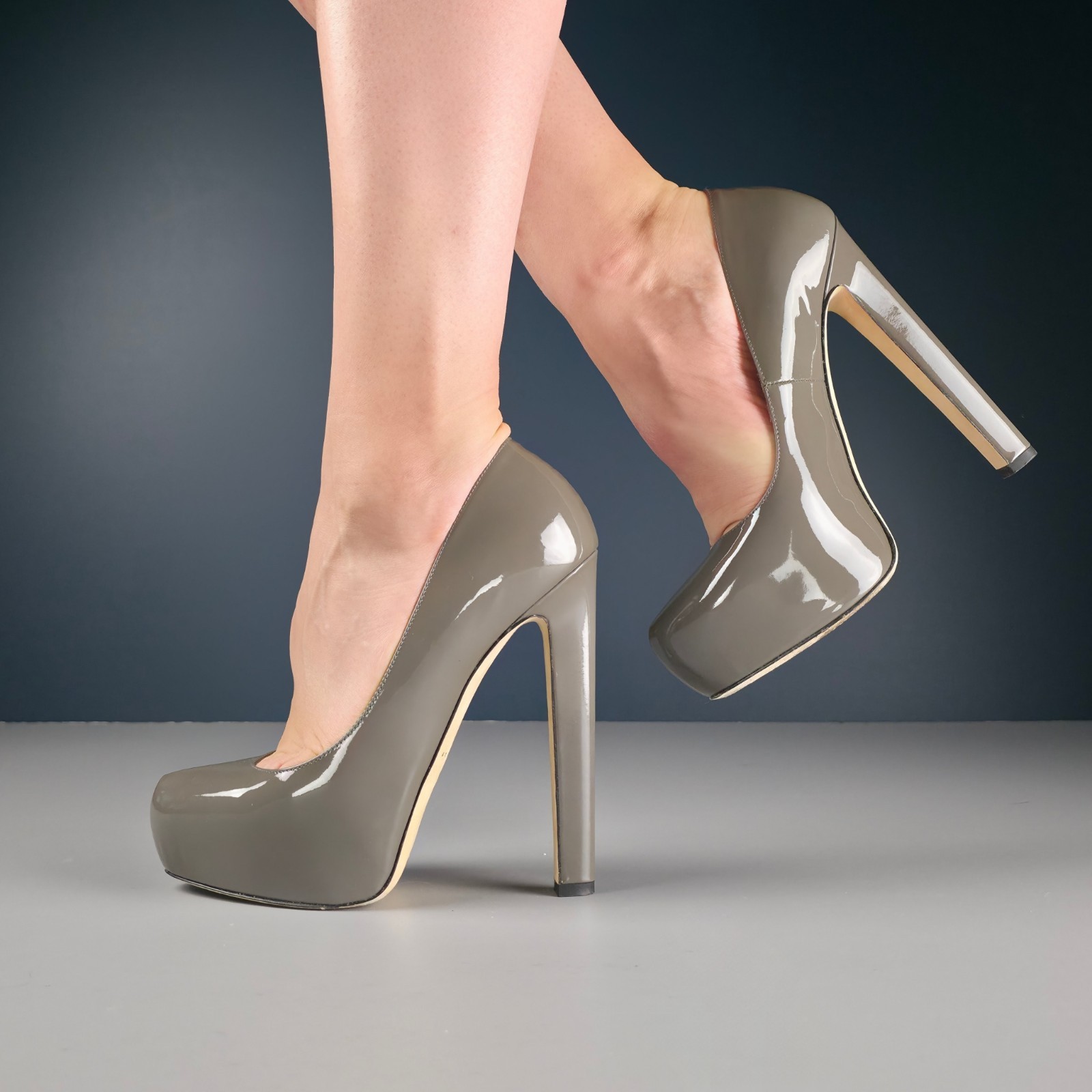 Brian Atwood Maniac Patent Platforms - Size 38 (Made in Italy)