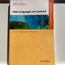 How Languages are Learned 5th edition