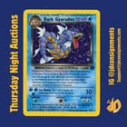 1999 POKEMON TEAM ROCKET #8/82 DARK GYARADOS - HOLO - NM