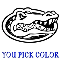 Florida University Gators Decal You Pick Color Car Truck Laptop