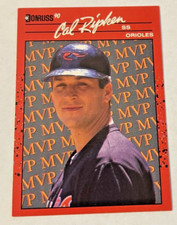 1989 Leaf Donruss '90 MLB Trading Card #BC-18 Cal Ripken Jr. Baltimore Orioles