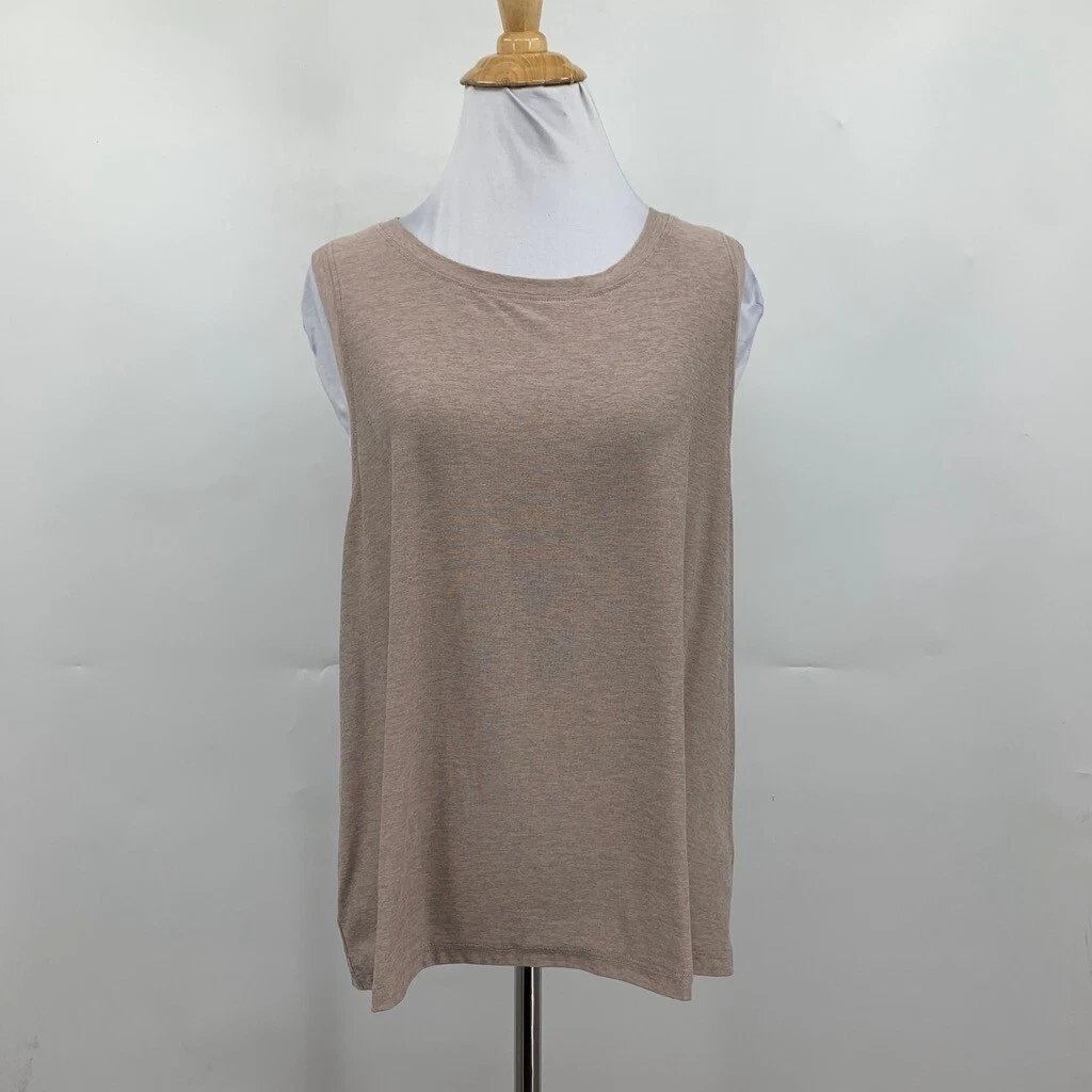 beyond-yoga crew low cut armholes athletic stretch tank-top