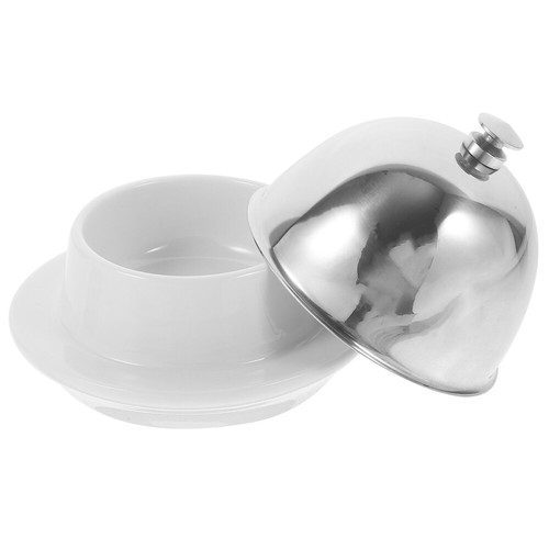 Cheese Tray Steel Cheese Dome Cake Display Cover Salad Bowl Tray