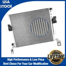 73393 A/C Condenser with Receiver Drier For Toyota  2005-2011 Tacoma 2012 Tacoma