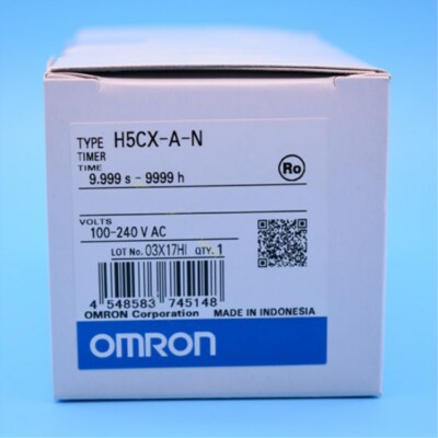 1PC New OMRON H5CX-A-N H5CXAN 100-240VAC Timer Original In Box