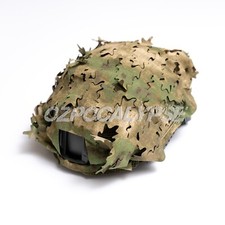ATACS FG Netting Helmet Cover - Spetsnaz Russian Scrim Camouflage Foliage Green