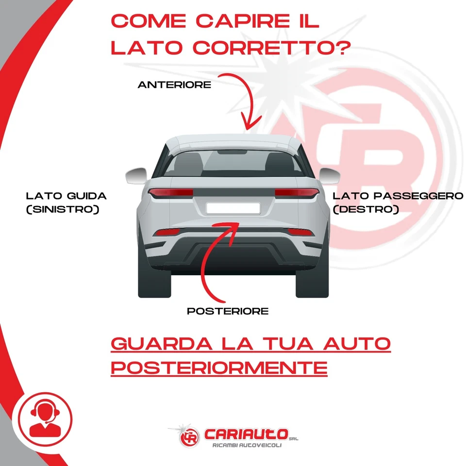 COPPIA Fari Fanali Anteriori Regolazione MANUALE Fiat Panda 141 1986-200 Arancio - Immagine 4 di 4