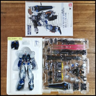 BANDAI METAL BUILD GUNDAM SEED ASTRAY BLUE FRAME FULL WEAPONS