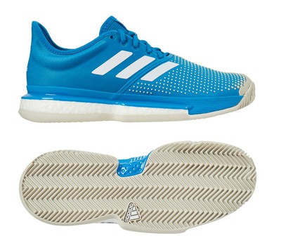 adidas solecourt boost clay blue men's shoe