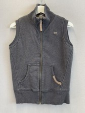 Vintage Nike Fleece Lined Vest Girl s Size M 8-10 Full Zip w/Pockets