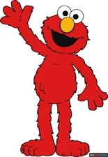 Elmo LIFE SIZE Cardboard Cutout with Free Shipping