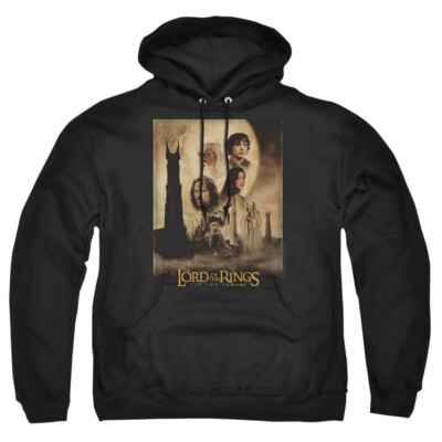 Lord Of The Rings ''The Two Towers Poster'' Hoodie, Sweatshirt or Long Sleeve Tee