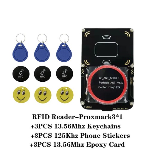 Lettore di schede RFID Key Writer Smart Chip Copier Programmatore Kit Decodifica Duplicatore - Foto 16 di 18