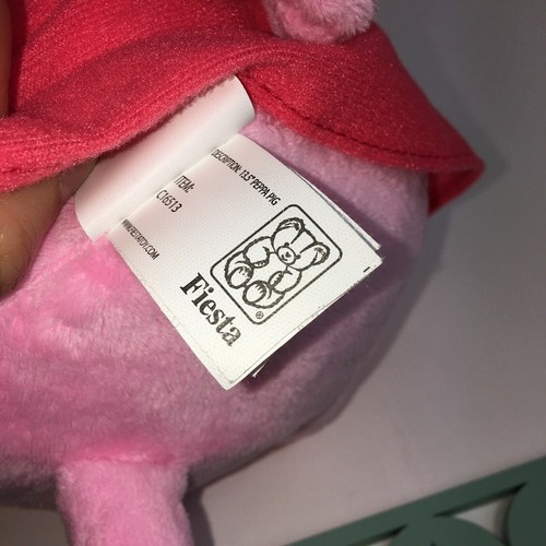 Peppa Pig Peluche Amoroso Animal de Peluche 14" Fiesta Rosa Lechón Rojo Vestido Oink Granja - Imagen 8 de 12