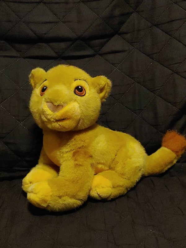 Disney Lion King Baby Simba Cub Stuffed Plush 8"