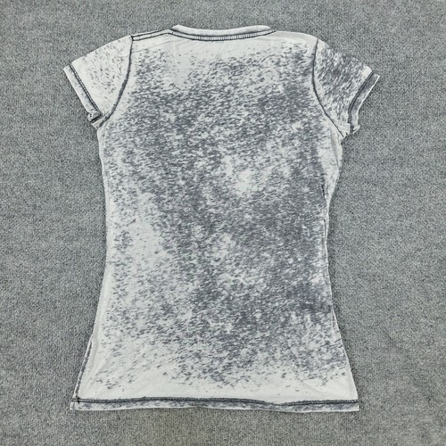 Disney Parks Shirt Girl XL Gray Cars Burnout Sheer Graphic Tee Short Sleeve Top - Picture 9 of 14