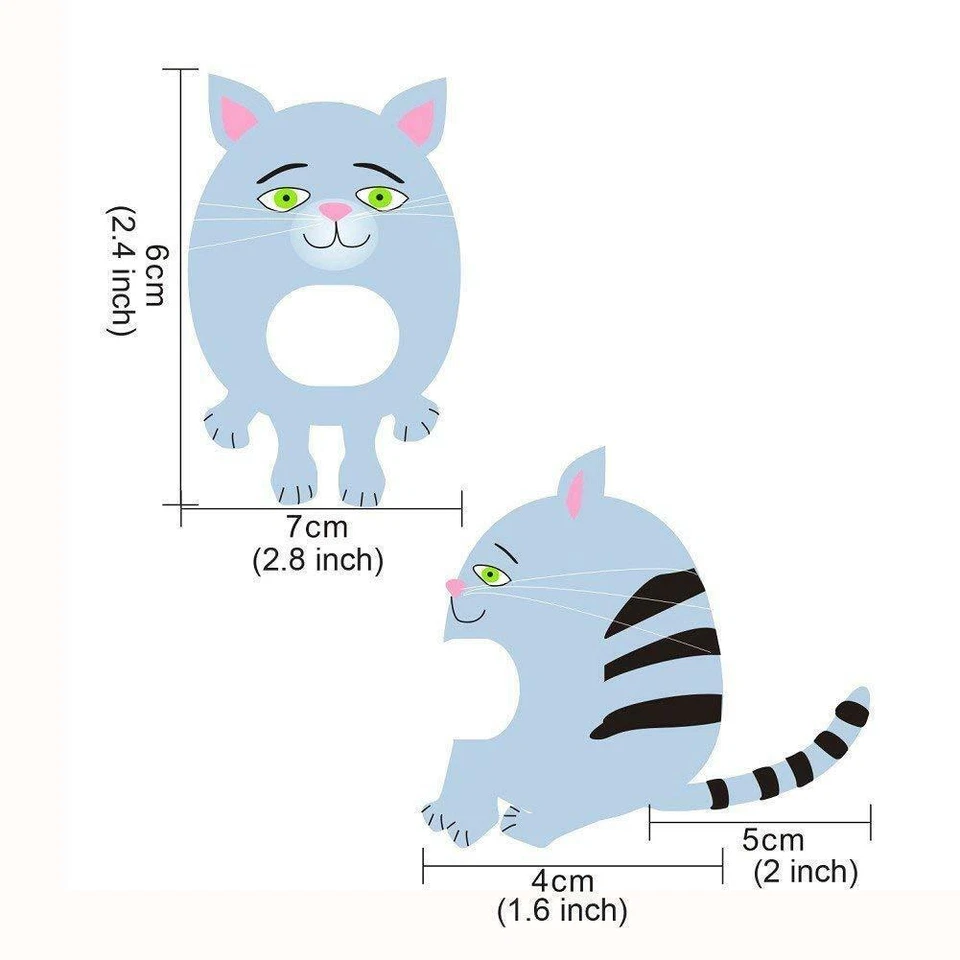 DIY Needle Felting Kits 3D Animals Fat Cat Pure Merino Wool Felt Beginners Games - Image 3 of 4