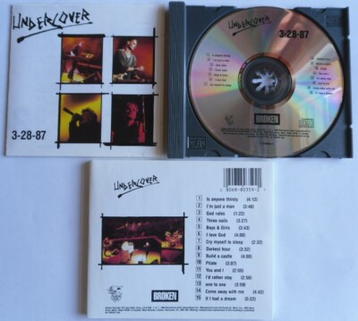Undercover 3-28-87 Xian Rock/Hardrock CD Original Broken/Brainstorm Records 