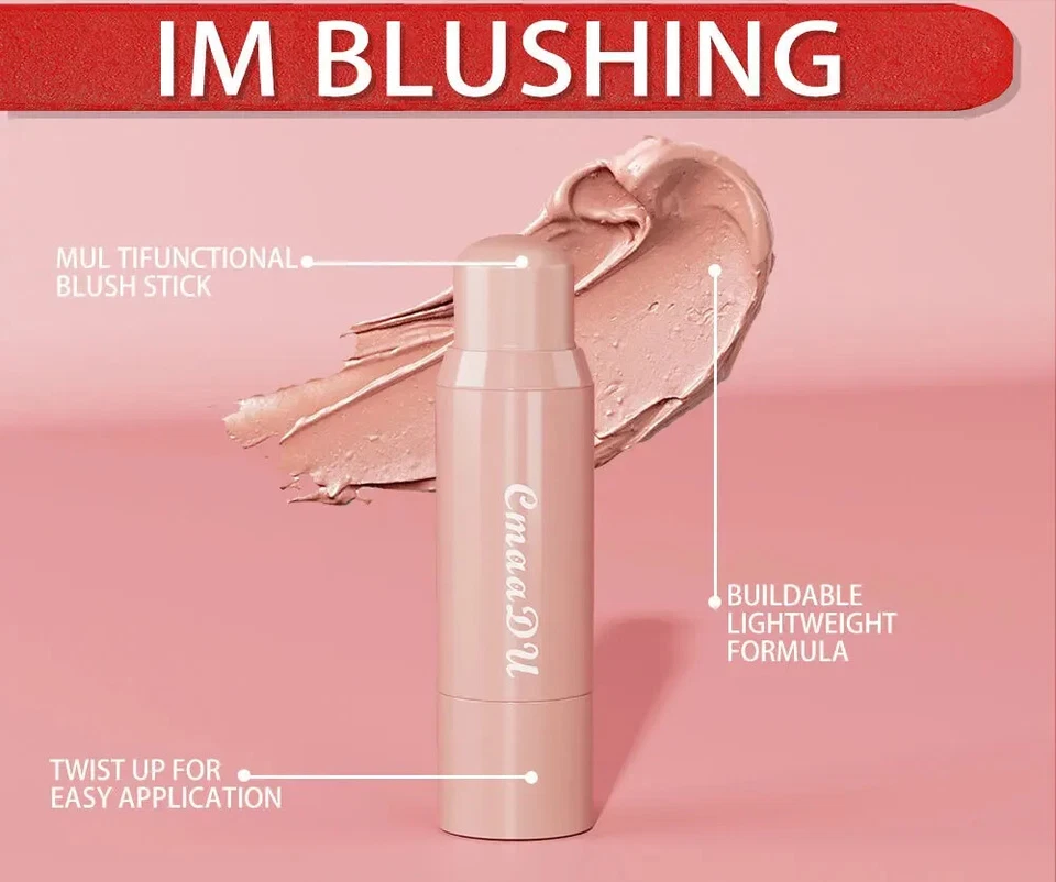 3 Color / Set Multi Use Makeup Highlighter Blush Stick Blusher Lips Eye Shadow - Image 3 of 4