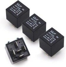 4 PCS 40A Automotive Relays Car Relay Switch 5 Pin Relay 12V Waterproof Car R...