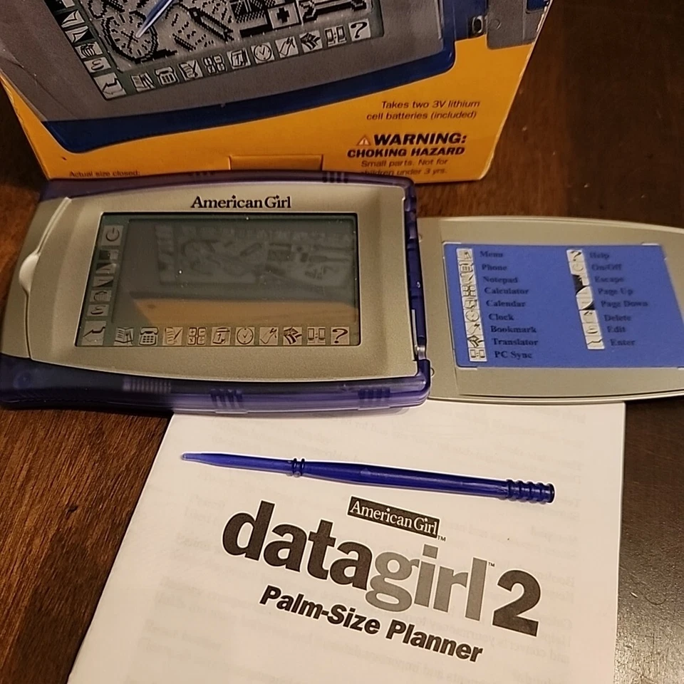 Muñeca American Girl 18" DataGirl 2 Palm Planner Datos NO FUNCIONA REPUESTOS/REPARACIÓN  Foto 4 de 4