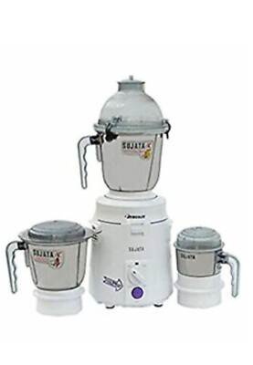 Sujata Dynamix Mixer Grinder  900W (White) With a universal USA Plug 220 V