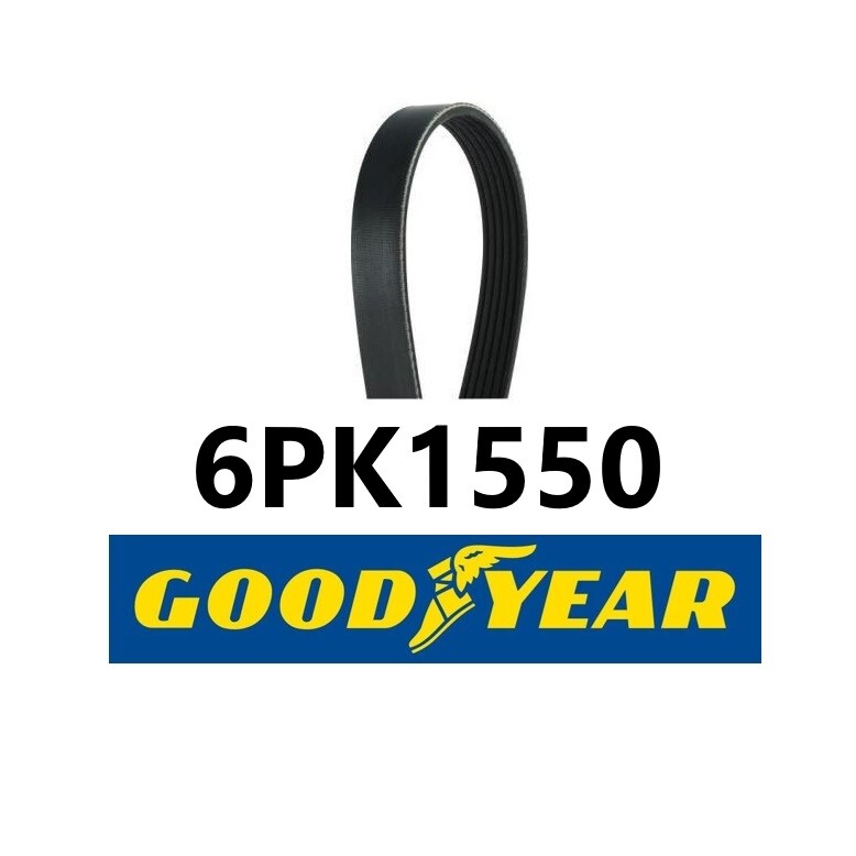 Poly-V Belt BMW - OPEL - RENAULT - SEAT - VW Goodyear 6PK1550 for 11287525418 | eBay poly-v-belt-bmw-opel-renault-seat-vw-goodyear-6pk1550-for-11287525418-ebay