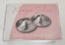MoogCo Silver Nursing Cups Nipple Shields For Newborn 925 Silver