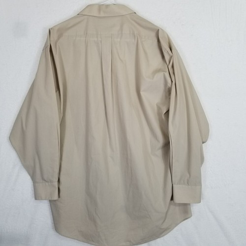 Men's Dress Shirt, Size XL (32-33), COLOURS by Alexander Julian, Biege - Picture 7 of 7