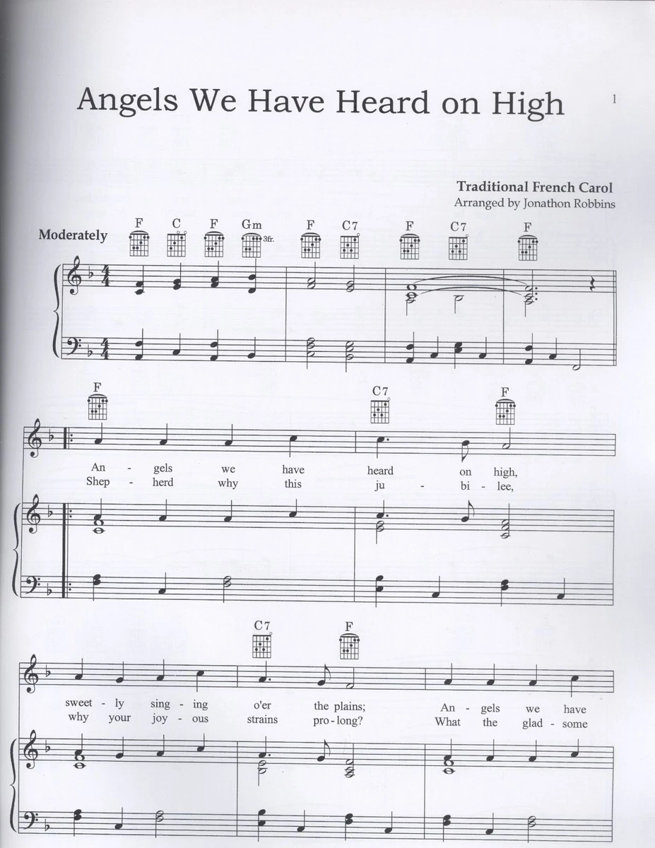 Christmas Songs Angels we Have Heard on High Away in a Manger