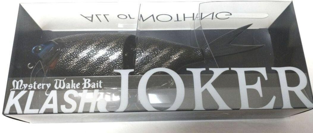 DRT KLASH JOKER ELECTRIC BLACK Japanese Fishing Lure Swimbait New - Image 1