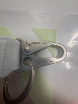 OFF-WHITE Keychain Lanyard Industrial Clasp | eBay