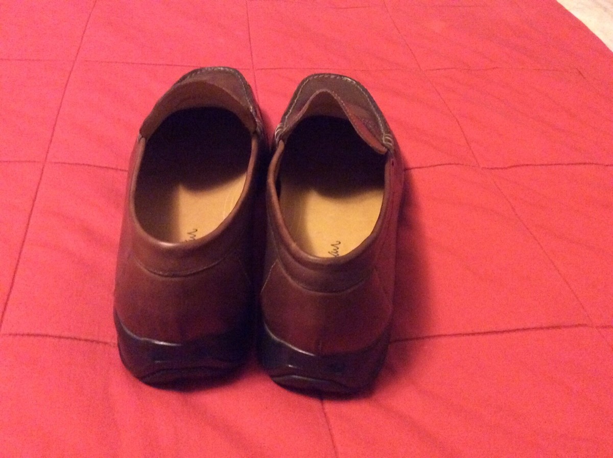 Cole Haan Mens 9 M Brown Leather Penny Loafer Shoes Nike‎ Air Sole Comfort Cole Haan Nike Air Men main image 4