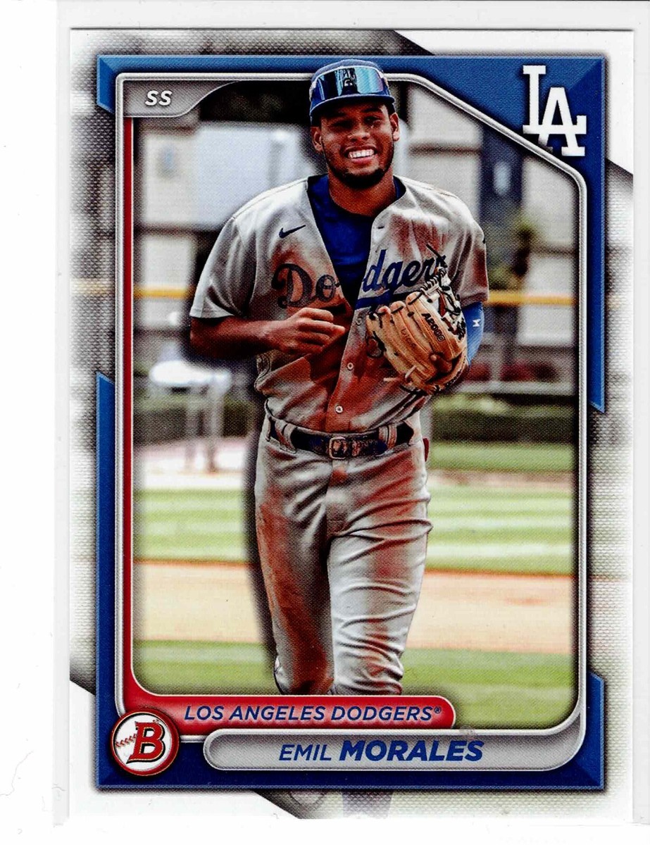 Emil Morales Los Angeles Dodgers 2024 Bowman Draft *** | eBay
