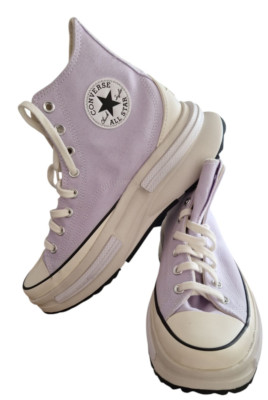 Converse Hi Run Star Legacy CX Damen Sneaker High Violett /weiß Gr.42 ( UK 7,5 )