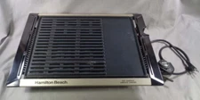 Hamilton Beach Proctor Silex Electric Indoor Grill Griddle Combo Model #31625