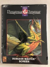 TSR DMR1 Dungeons  Dragons Dungeon Master Screen Challenger Series 9437 D D