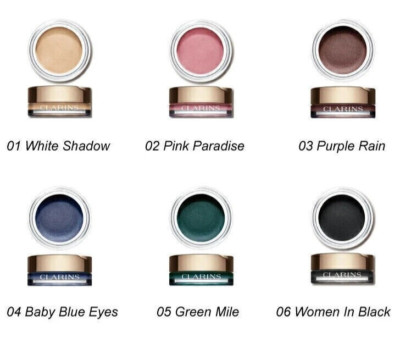 PACK OF 2 CLARINS OMBRE VELVET & SATIN CREAM EYE SHADOW .1oz/4g Boxed